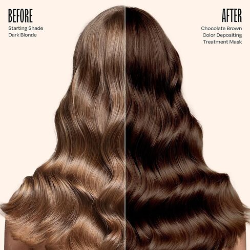oVertone Haircare Color Depositing Conditioner - 8 oz Semi Permanent Hair Color with Shea Butter & Coconut Oil - Temporary Hair Color Dye - Vegan, Cruelty-Free - Blue for Brown Hair in Saudi Arabia
