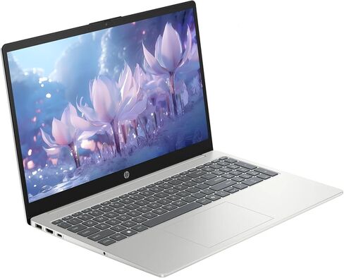 HP 15.6 "كمبيوتر الكمبيوتر المحمول HP على شاشة تعمل باللمس ، Windows 11 Pro 64GB RAM 2TB SSD ، Intel Core 5 120U Processor ، FHD IPS LED ، Microsoft Office Lifetime Suite ، Sagenova Earphones ، Natural Silver in Saudi Arabia