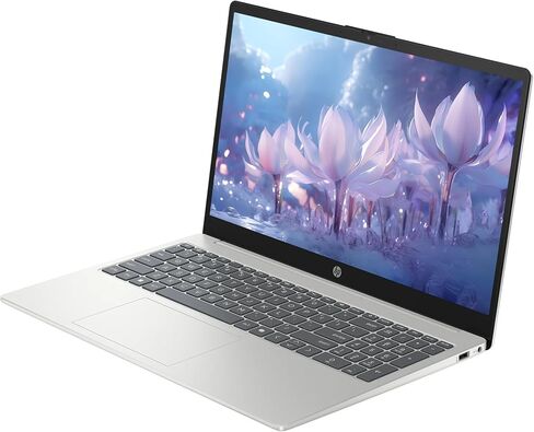 HP 15.6 "كمبيوتر الكمبيوتر المحمول HP على شاشة تعمل باللمس ، Windows 11 Pro 64GB RAM 2TB SSD ، Intel Core 5 120U Processor ، FHD IPS LED ، Microsoft Office Lifetime Suite ، Sagenova Earphones ، Natural Silver in Saudi Arabia