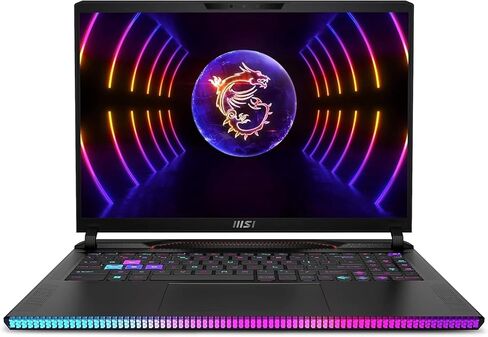 MSI RAIDER GE68HX 16 GAMING LAPTOP-Intel 24-CORE I9-14900HX ، NVIDIA GEFORCE RTX 4070 ، 16 "Wuxga 144Hz Display ، RGB Backlit Keyboard ، Windows 11 Pro ، Wi-Fi 6 | 64 GB DDR5 + 2 TB SSD in Kuwait