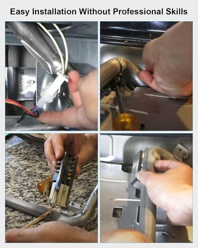 النطاق الفرن المناظر الاشتعال ل GE ، Igniter Glowbar Broil استبدال WB13x25261 WB13K10020 4338051 AP5986241 EAP11725182 PS11725182 in Kuwait