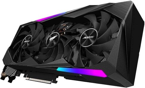 GIGABYTE AORUS GeForce RTX 3070 Master 8G Graphics Card, 3X WINDFORCE Fans, 8GB 256-bit GDDR6, GV-N3070AORUS M-8GD Video Card in Saudi Arabia