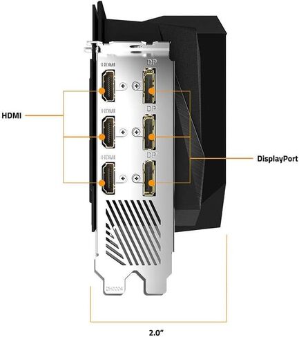 GIGABYTE AORUS GeForce RTX 3070 Master 8G Graphics Card, 3X WINDFORCE Fans, 8GB 256-bit GDDR6, GV-N3070AORUS M-8GD Video Card in Saudi Arabia