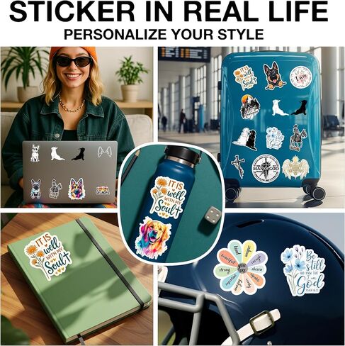 (3PCS) Retriever Peeking Dog Golden Retriever Sticker – Cute Dog Decal for Laptop,Car,Water Bottle,Phone Case,Notebook – Waterproof Vinyl Sticker Pack for Adults,Kids – Gift for Women,Mom,Daughter in Kuwait
