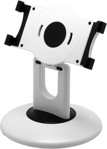 AIDATA US-2002W محطة سطح المكتب العالمي لألواح سطح المكتب ، أبيض ، لمعظم أقراص 7 "-10" ، تدور 360 درجة ، محطة قرص زاوية عرض قابلة للفصل ، قابلة للتعديل ، يدور 360 درجة in Saudi Arabia