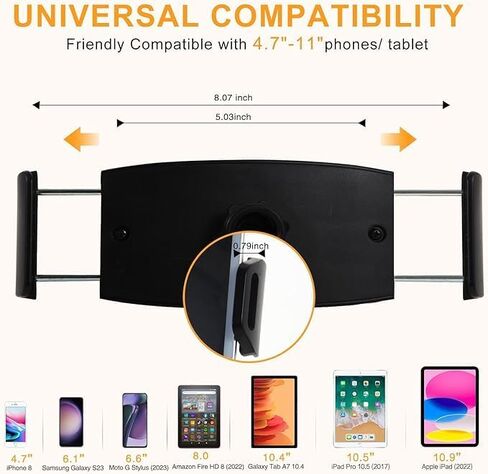 360° Spiral Base Gooseneck Tablet Phone Holder – Adjustable 30" Flexible Arm Stand Clamp for Bed or Desk, Fits iPhone, iPad Air/Mini, Galaxy Tabs, Kindle Fire, Switch (4.7–11", Universal Pink) in Saudi Arabia