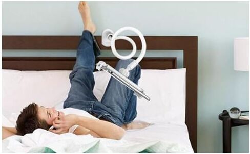 360° Spiral Base Gooseneck Tablet Phone Holder – Adjustable 30" Flexible Arm Stand Clamp for Bed or Desk, Fits iPhone, iPad Air/Mini, Galaxy Tabs, Kindle Fire, Switch (4.7–11", Universal Pink) in Saudi Arabia
