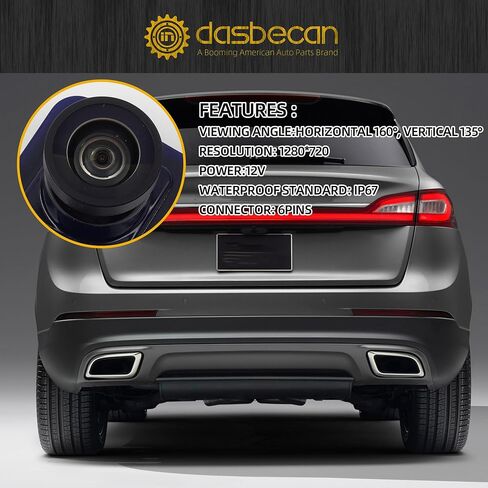 Dasbecan EP5Z-19G490-A Rear View Back Up Camera Compatible with Lincoln MKZ 2013-2016 Replaces EP5Z19G490A DP5Z-19G490-A DP5Z19G490A in Saudi Arabia