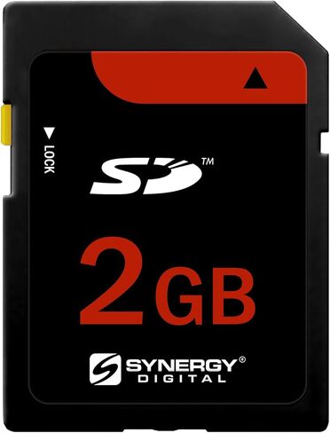 Synergy Digital 2GB Secure Digital SD Cards ، متوافقة مع Kodak Easyshare Mini M200 Digital Camera - حزمة 2 in Saudi Arabia