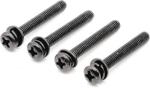 ReplacementScrews Stand Screws Compatible with LG OLED48B4PUA - 48 Inch B4 Series 2024 4K Smart TV - Complete Feet/Legs Screw Set (Pack of 4) in Saudi Arabia