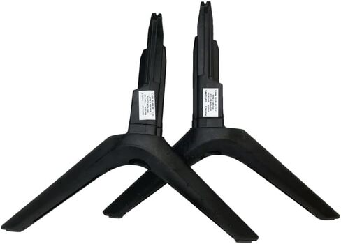 Factory Part - Legs Base Stands Compatible with Samsung Smart Crystal tv Models: UN43TU8000FXZA, UN43TU8200FXZA, UN43TU8200BXZA, and UN43AU7000PXPA in Saudi Arabia