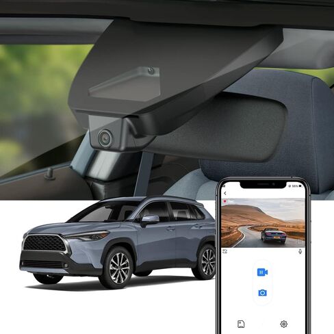 FITCAMX 4K Dash Cam for Toyota Corolla Cross 2023-2025 & CPL-3345 in Saudi Arabia