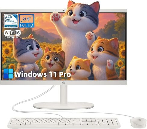 HP 21.5 '' All-in-One PC-معالج Intel Celeron J4025 ، 21.5 ' in Saudi Arabia