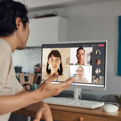 HP All-in-One Desktop Computer-21.5 '' Display FHD ، Intel Celeron J4025 Processor ، Win 11 Pro ، Wi-Fi 6 ، Bluetooth for Business & Students (16GB RAM | 1TB SSD) in Saudi Arabia