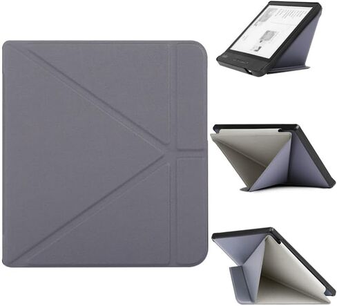 Youngme Slimshell Case for Kobo Sage, Origami Standing Lightweight PU Leather Stand Smart Cover with Auto Sleep Wake Feature for 8" Kobo Sage 2021 Released (Green) in Saudi Arabia