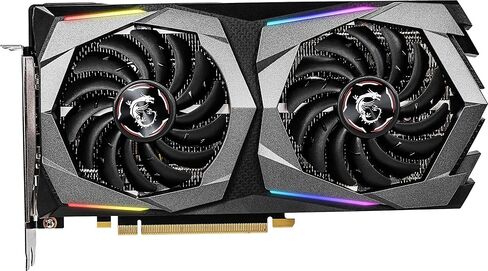 MSI Gaming Geforce RTX 2060 Super 8GB GDRR6 256 بت HDMI/DP G-Sync Turing Architecture بطاقة رسومات فيركلوكيل (RTX 2060 Super Gaming X) in Saudi Arabia