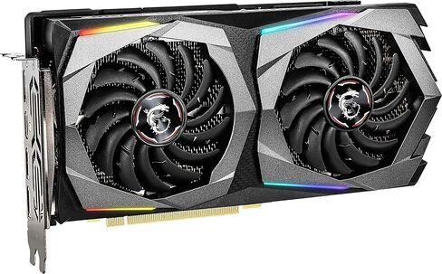 MSI Gaming Geforce RTX 2060 Super 8GB GDRR6 256 بت HDMI/DP G-Sync Turing Architecture بطاقة رسومات فيركلوكيل (RTX 2060 Super Gaming X) in Saudi Arabia