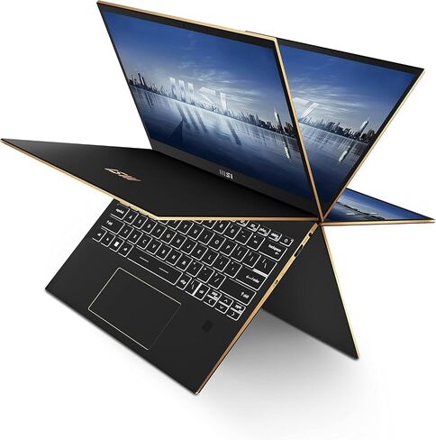 MSI Summit E13 Flip Evo 13.4 "FHD+ 120Hz Touch 2-In-1 الكمبيوتر المحمول: Intel Core I7-1360p ، Intel Iris XE ، 16GB DDR5 ، 1TB NVME SSD ، 360 Flip ، Thunderbolt 4 ، W 11 Home (Reneded) in Kuwait