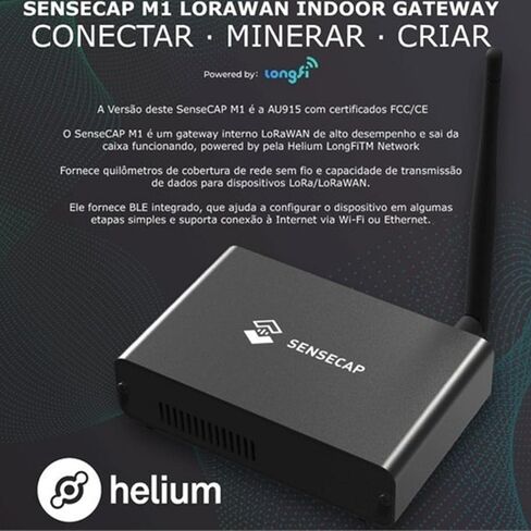M1 LoRaWAN Indoor Gateway Helium Crypto Miner - US915 in Saudi Arabia