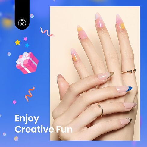 Beetles 2 Pcs 15ml No Wipe Gel Top Coat and Base Coat Set - Shine Finish and Long Lasting, Soak Off LED Nail Lamp Gel Base Top Coat Finish Nail Art Design Manicure Gifts for Women in Kuwait