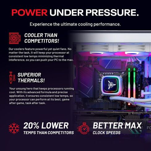 Skytech Gaming King 95 Desktop PC, Ryzen 7 7800X3D 4.2 GHz (5GHz Turbo), NVIDIA RTX 5060 Ti 16GB, 1TB Gen4 NVMe SSD, 32GB DDR5 RAM 6000 RGB, 850W Gold ATX 3 PSU, 360mm ARGB AIO, Wi-Fi, Win 11 in Saudi Arabia