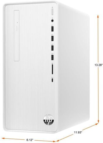 HP Envy Premium Tower Tower Desktop - Intel I7 14700 (Beat Intel I9-12900) ، 64GB RAM ، 1TB SSD ، 2TB HDD ، Intel UHD Graphics 770 ، WiFi 6 ، SD Card Reader ، Win 11 Pro ، W/خارجي DVD Drive ، MS Office LifeTime in Saudi Arabia