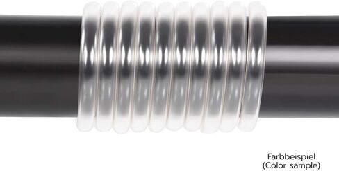 Alphacool AlphaTube HF Flexible Tubing 10mm ID, 16mm OD (3/8" ID, 5/8" OD), 1 Meter, Ultra Clear in Saudi Arabia