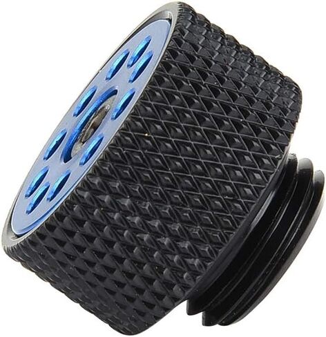 FOSA G1/4 Air Computer Exhaust Plug, Computer Exhaust Fitting for Computer Water Cooling System Computer Protection (Blue), Vbestlifeah24ks7p39-01 in Saudi Arabia