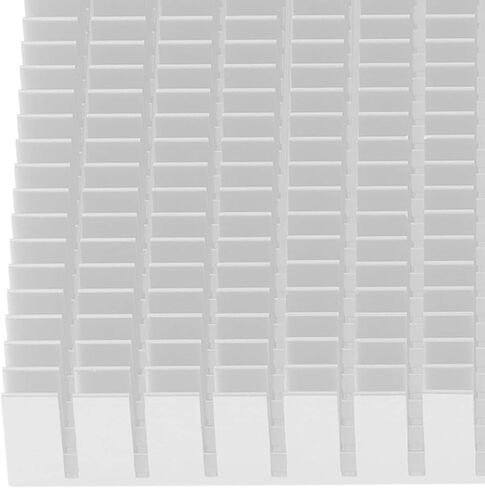 Aluminum Heatsink Cooler Module Heat Radiator Laptop CPU PCB Memory Cooling Fin Radiation Dissipate (White) in Saudi Arabia