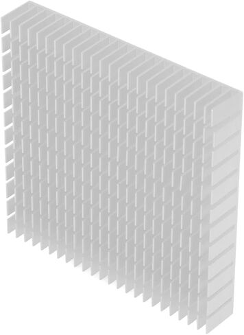 Aluminum Heatsink Cooler Module Heat Radiator Laptop CPU PCB Memory Cooling Fin Radiation Dissipate (White) in Saudi Arabia