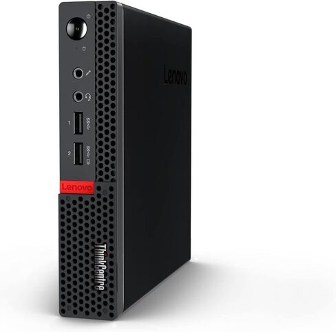 Lenovo ThinkCentre Tiny Business Desktop Mini PC ، معالج AMD A4 ، ذاكرة وصول عشوائي 16 جيجابايت ، 256 جيجا بايت PCIe SSD ، منفذ عرض 2x ، USB 3.1 Gen 1 ، RJ-45 ، Wi-Fi ، Windows 11 Pro ، Black in Saudi Arabia