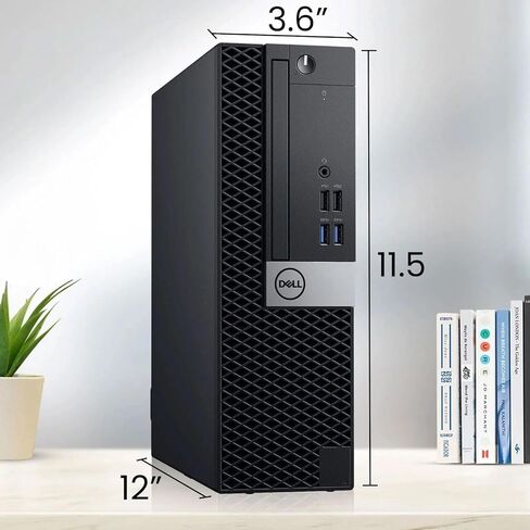 Dell Optiplex 5070 كمبيوتر سطح المكتب كمبيوتر Intel Core I7-9700 (8 cores) ، 32 جيجابايت DDR4 RAM ، 1 تيرابايت NVME SSD ، WiFi مدمج ، لوحة مفاتيح لاسلكية والماوس ، Windows 11 Pro (متجدد) in Saudi Arabia