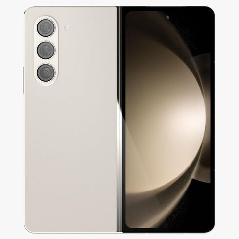 Samsung Galaxy Z Fold 5 Factory Unlocked 512GB - Cream (Renewed) in Saudi Arabia