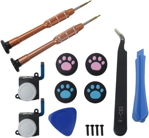 INGQI New Joystick Replacement for N-intendo Switch Joycon and Switch Lite Repair Tool Kit - 1.5 “Y" and 1.5 “+" Screwdriver in Saudi Arabia