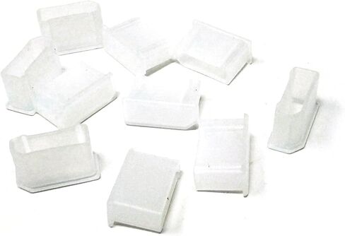 RiteAV Dust Cap Anti-Dust Plugs Protective Cover Cap - DP (DisplayPort) Male Connector (10 Pack) in Saudi Arabia