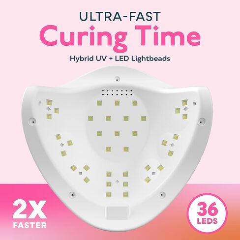 مصباح SUNUV UV LED، جهاز تجفيف طلاء الأظافر الجل للمانيكير والباديكير مع مستشعر و4 مؤقتات SUN5 in Kuwait