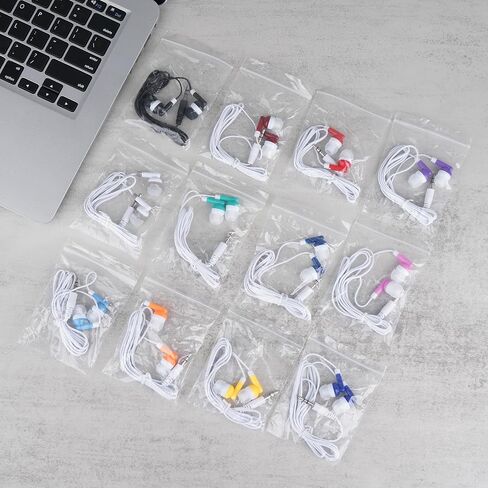 Wholesale Bulk Earbuds Headphones 100 Pack Class Set for School Classroom Students Kids Children Toddler Boys Girls Teen Adults(Mixed Colors,100 Pack) in Saudi Arabia