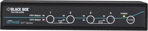 Black Box Servswitch DT DVI 4-Port مع لوحة مفاتيح/الماوس USB المحاكاة in Kuwait