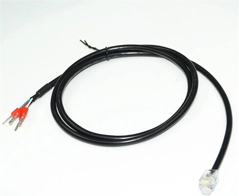 5pcs RJ11 6P4C إلى 4PIN / RJ9 4P4C إلى 4PIN CONNECTOR COMBLE CABLED (1.8M ، No.1 4P4C) in Saudi Arabia
