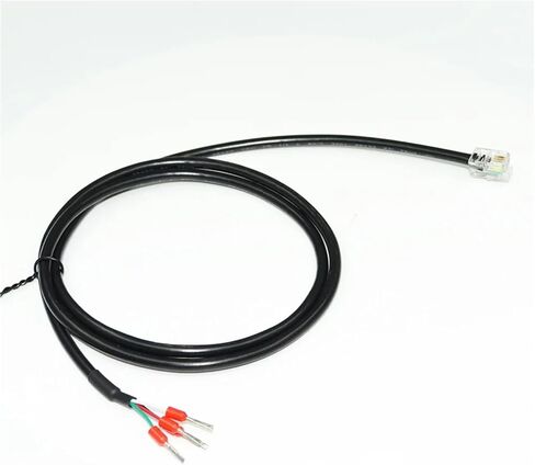 5pcs RJ11 6P4C إلى 4PIN / RJ9 4P4C إلى 4PIN CONNECTOR COMBLE CABLED (1.8M ، No.1 4P4C) in Saudi Arabia