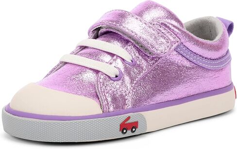 See Kai Run Kristin - Fan Favorite Sneakers for Little Girls, Purple Shimmer 5 in Kuwait