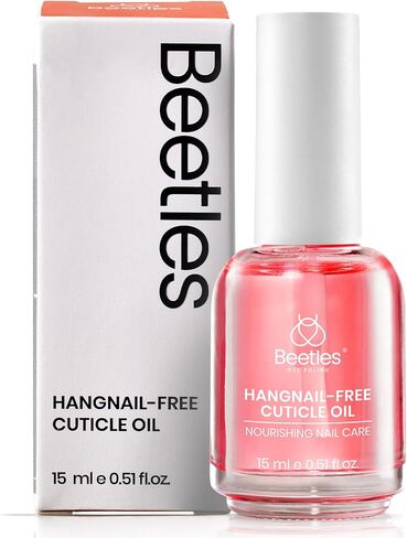 Beetles 7.5ml Cuticle Oil, Gel Nail Cuticle Oil Care for Dry, Damaged Cuticles, Stronger Nails Spa and Hand Manicure Essentials For Repaired Thin Nails DIY Home Nail Gift for Women in Saudi Arabia