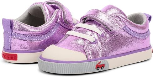 See Kai Run Kristin - Fan Favorite Sneakers for Little Girls, Purple Shimmer 5 in Kuwait