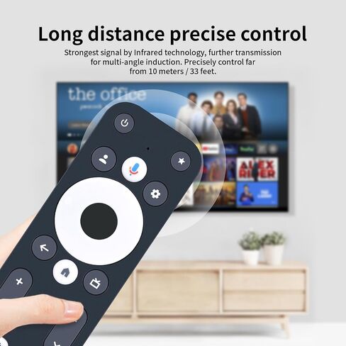 PZL استبدال التحكم عن بُعد التحكم عن بُعد متوافق مع جهاز البث في Google TV 4K Pro in Saudi Arabia