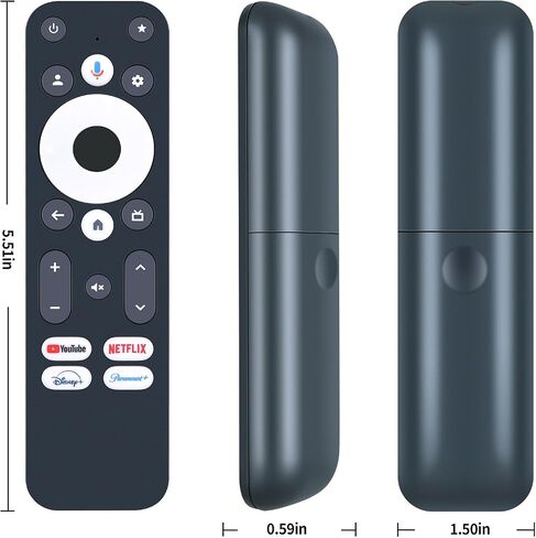 PZL استبدال التحكم عن بُعد التحكم عن بُعد متوافق مع جهاز البث في Google TV 4K Pro in Saudi Arabia