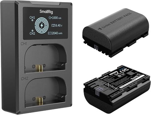 SmallRig R5 / R5 C / R6 Cage and Camera Battery Charger Set for Canon in Saudi Arabia