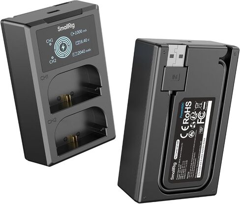SmallRig R5 / R5 C / R6 Cage and Camera Battery Charger Set for Canon in Saudi Arabia