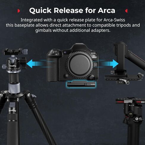 قفص صغير لـ Canon EOS R5 & R6 + لوحة جبل لـ Airtag in Saudi Arabia