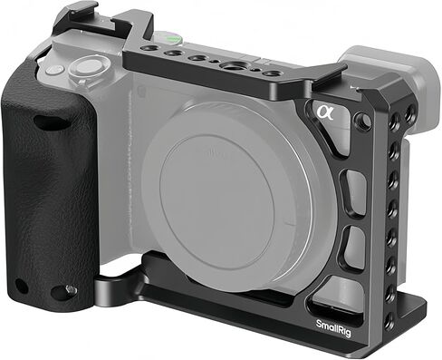 قفص مع حذاء السيليكون والأحذية الباردة لـ Sony A6100 ، A6300 ، A6400-3164 in Saudi Arabia