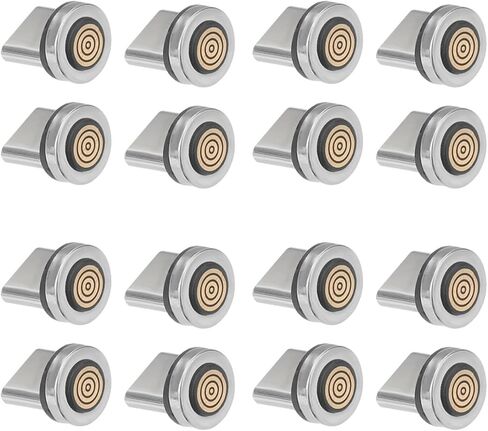 16pcs USB C موصل محول TIP رأس الشحن القابل للدوار لأجهزة -C الأجهزة الغبار والموصلات كابل دبوس متوافق in Kuwait